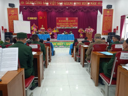 Toàn cảnh Đại hội Hội CCB xã Minh Hợp