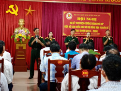 Hội nghị sơ két Chương trình phối hợp giữa Hội CCB huyện với HĐMV Quản xứ giai đoạn (2015 - 2020)