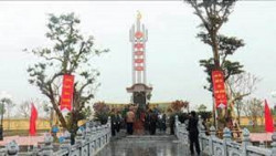 Diễn Châu đầu tư hàng chục tỷ đồng nâng cấp trùng tu đài tưởng niệm liệt sỹ năm 1930 - 1931