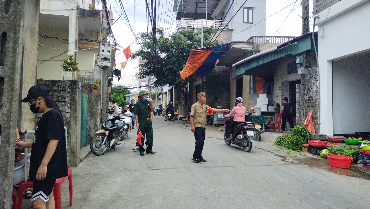 Hội viên CCB tham gia công tác giữ gìn an ninh trật tự ATGT trên địa bàn