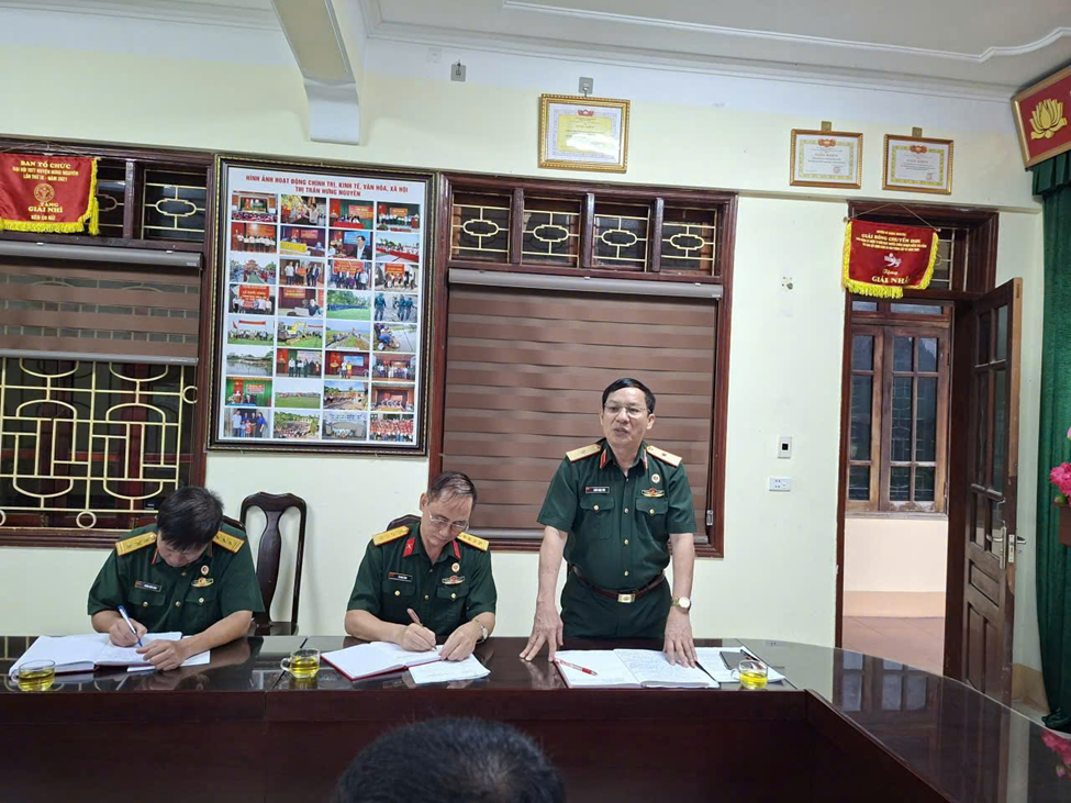 THƯỜNG TRỰC HỘI CỰU CHIẾN BINH TỈNH NGHỆ AN GIÁM SÁT TẠI XÃ HƯNG NGUYÊN